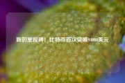 新的里程碑！比特币首次突破94000美元