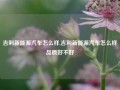 吉利新能源汽车怎么样,吉利新能源汽车怎么样品质好不好