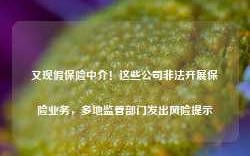 又现假保险中介！这些公司非法开展保险业务，多地监管部门发出风险提示