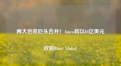 两大包装巨头合并！Amco将以84亿美元收购Berry Global