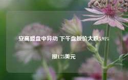 安高盟盘中异动 下午盘股价大跌5.91%报1.75美元