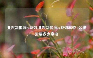 北汽新能源ev系列,北汽新能源ev系列车型 1公里需要多少度电