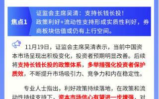 【盘前三分钟】11月20日ETF早知道