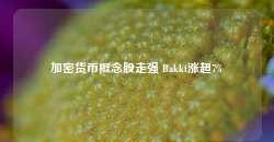 加密货币概念股走强 Bakkt涨超7%