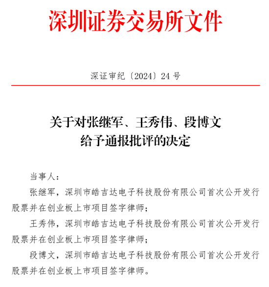 中信证券被监管层书面警示！涉皓吉达IPO项目-第4张图片-新能源