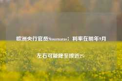 欧洲央行官员Stournaras：利率在明年9月左右可能降至接近2%-第1张图片-新能源